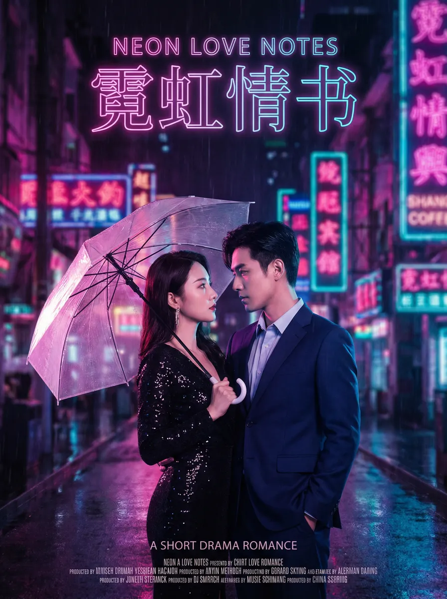 代考 热播都市爱情短剧 - 霓虹情书海报